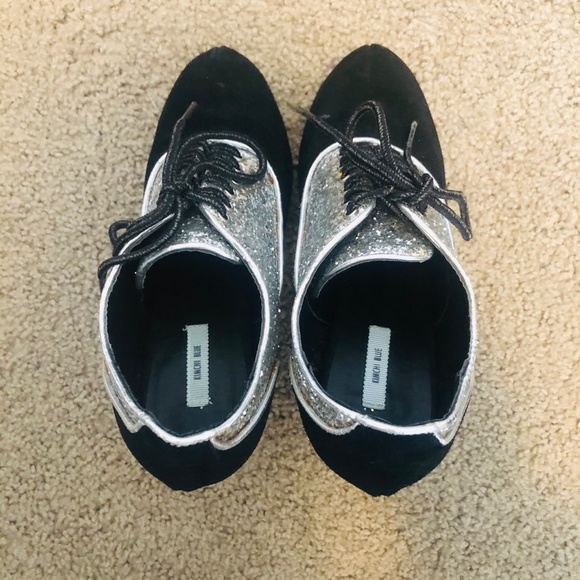 Sequin & Suede Tall Heel Booties (Size 6) - Picture 4 of 4